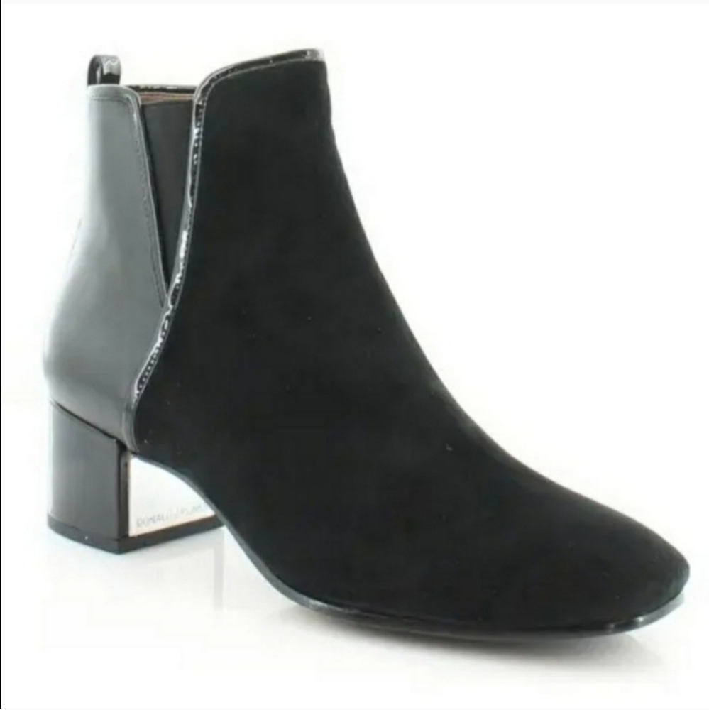 Donald J. Pilner Cayto Suede Chunky Booties